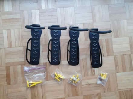 Photo of free Wall mounted bicycle hooks (Finchampstead RG40) #1