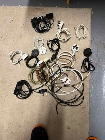 Photo of free Electrical wire. Plugs. Switches (Clanfield PO8) #1