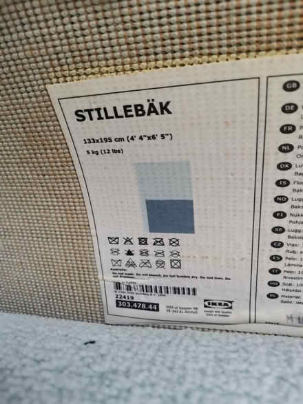 Photo of free Ikea rug (Chessington KT9) #2