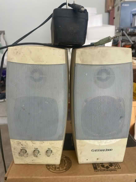 Photo of free Older Altec Computer Speakers (Darien - near 75th x Cass Ave.) #1