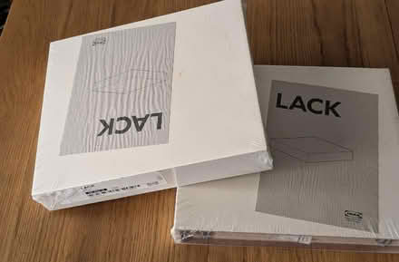 Photo of free IKEA Lack White Shelf x 2 (Hednesford WS12) #1