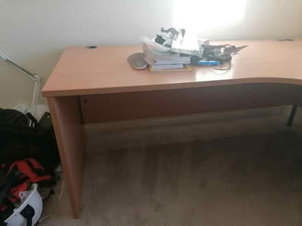 Photo of free Office desk and matching drawers (Hunts Cross L25) #3