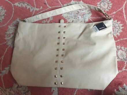 Photo of free new handbag, beige (Woodside WD25) #1
