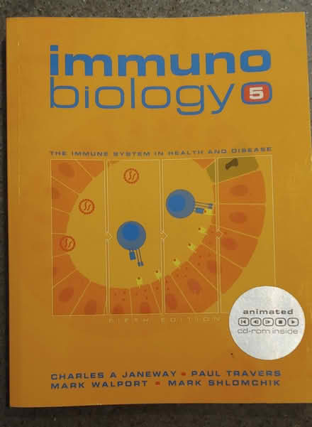 Photo of free Immunology textbook (Sunnyvale 94087) #1