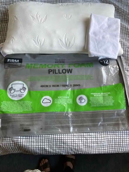 Photo of free Memory Foam Pillow (Duddingston EH15) #1
