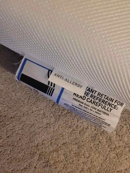 Photo of free Cot bed mattress (Sale M33) #3