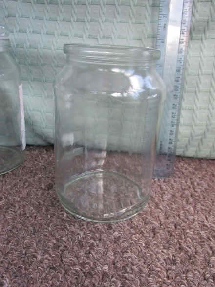 Photo of free Glass Coffee Jars - Craft / Storage Use (CO15) #4