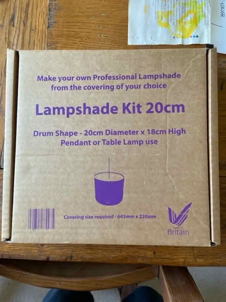 Photo of free Lampshade making kit (Amersham Common HP7) #1