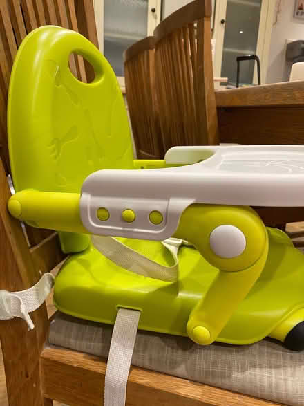 Photo of free Compact high chair that fits on a dining chair for 6 months+ (Royal Leamington Spa CV32) #1