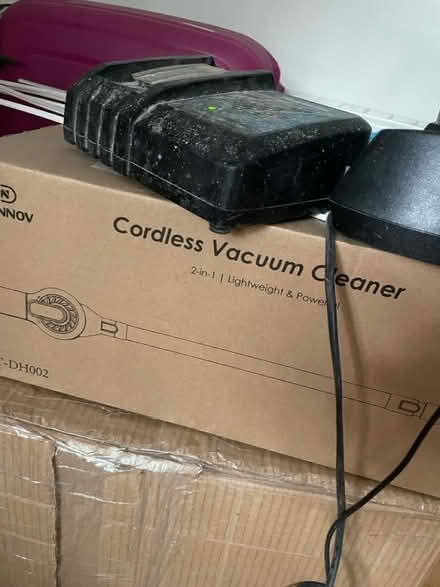 Photo of free Cordless vacuum with box (EC1R) #1