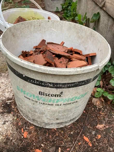 Photo of free Two tubs of hardcore from broken pots. (Pannal HG2) #2