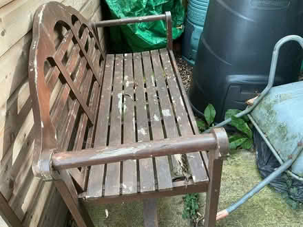 Photo of free 2 seater garden bench (Cheltenham rd Gloucester) #3
