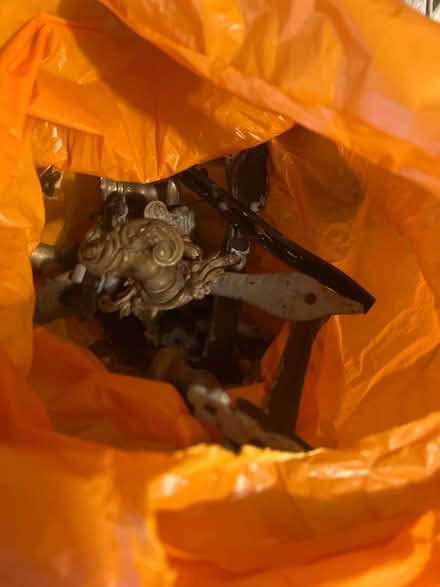 Photo of free Antique door knobs hinges etc (West Hampstead NW6) #1