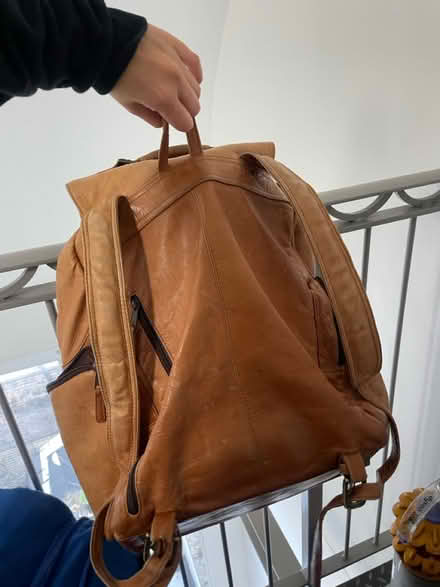 Photo of free Leather backpack (EC1R) #4