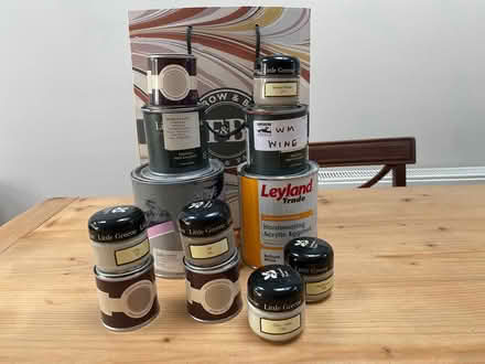 Photo of free paint samples and left overs (SW15) #1