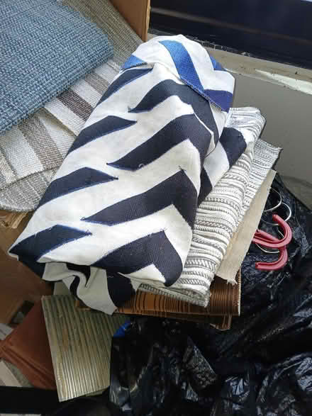 Photo of free 6 bags of high end fabric pieces (South Boston/Waterfront) #2