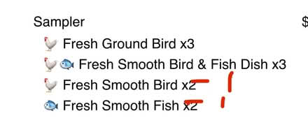 Photo of free Smalls cat food sample (frozen) (Ballard) #2