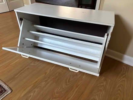 Photo of free Shoe cabinet (Near Hobson/Woodridge Dr) #2