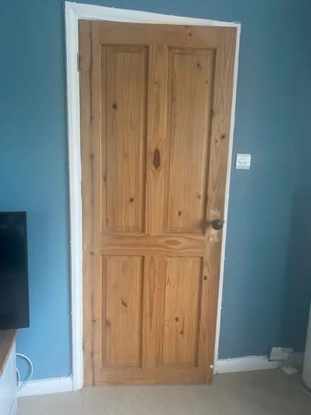 Photo of free Pine internal door (GU9) #1