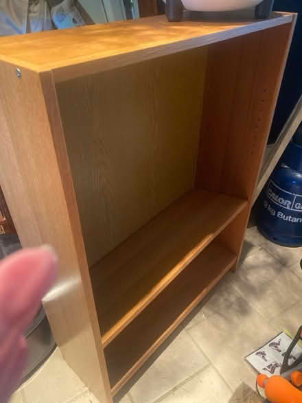 Photo of free Light wood bookshelf (St. Georges TF2) #1