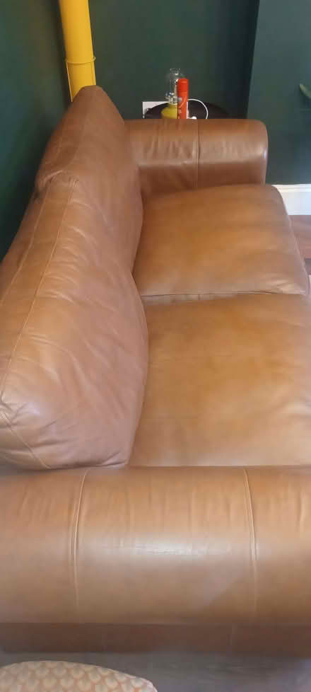 Photo of free leather sofa (Whitefield M45) #3