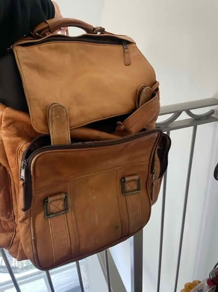 Photo of free Leather backpack (EC1R) #2