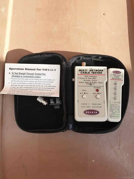 Photo of free Multi network cable tester (St Leonards-on-sea TN38) #1