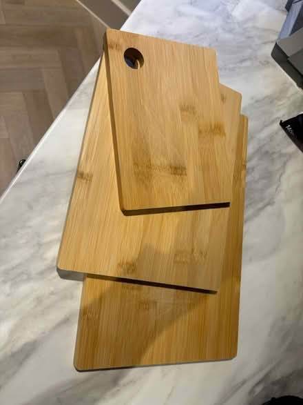Photo of free Set of 3 wooden chopping boards (Berechurch Road CO2) #1
