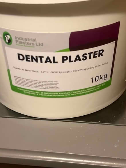 Photo of free Dental plaster (West Hampstead NW6) #1