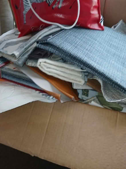 Photo of free 6 bags of high end fabric pieces (South Boston/Waterfront) #1