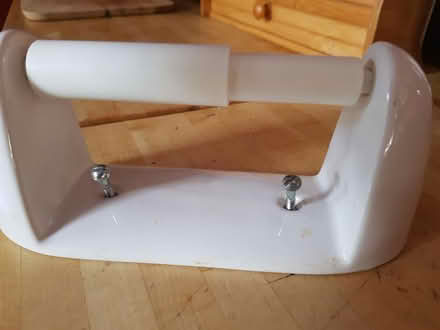 Photo of free White ceramic toilet roll holder (Sheffield 2) #1