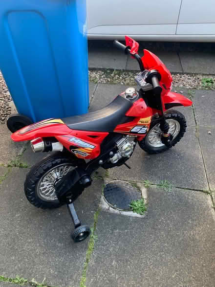 Photo of free Kids motorcycle and part for an old boiler (Kelty KY4) #1