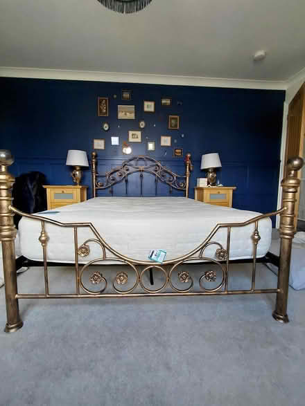 Photo of free Double bed and mattress (Brandon, Coventry) #1