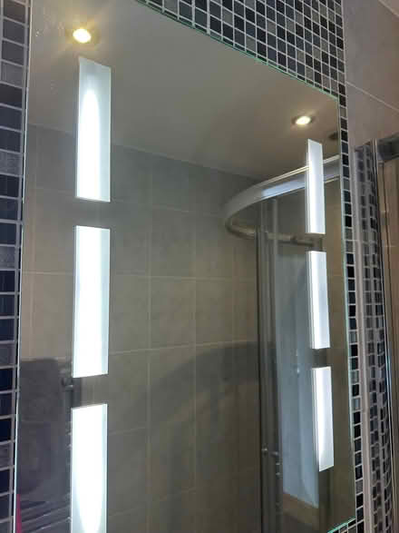 Photo of free Bathroom mirror with lights (Llandrindod LD1) #1