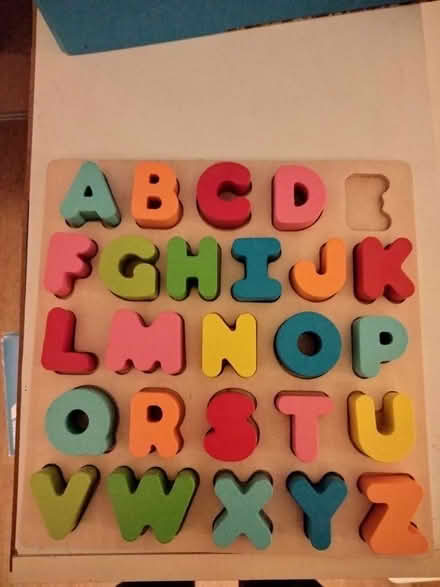 Photo of free Wooden alphabet letters (B47) #1