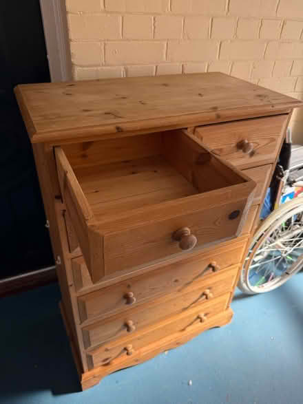 Photo of free Vintage pine chest of drawers (Carshalton SM5) #3