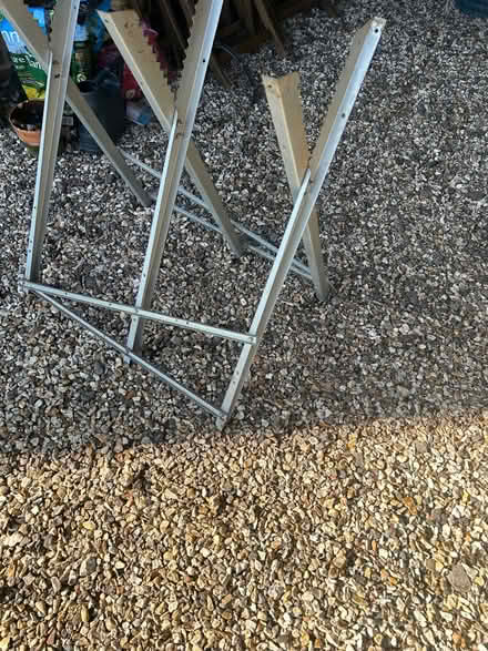 Photo of free Folding aluminium log cutting horse. (Henfield BN5) #1