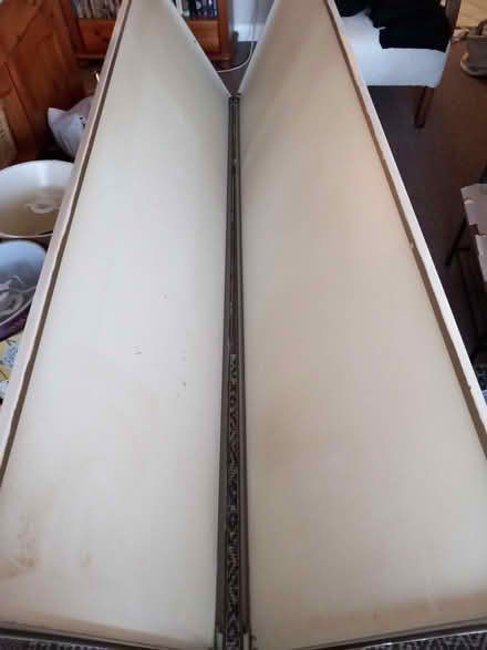 Photo of free 2 x 233cm x 74cm doors. Metal frame panels sliding doors. (Shirley SO15) #1