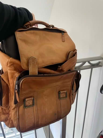 Photo of free Leather backpack (EC1R) #3