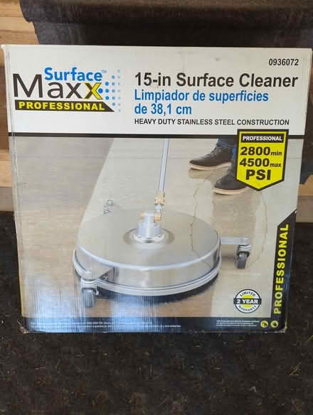 Photo of free Driveway/sidewalk cleaner (Oswego) #1