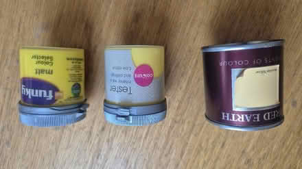 Photo of free Yellow wall paint testers - unopened (Norcot RG30) #1