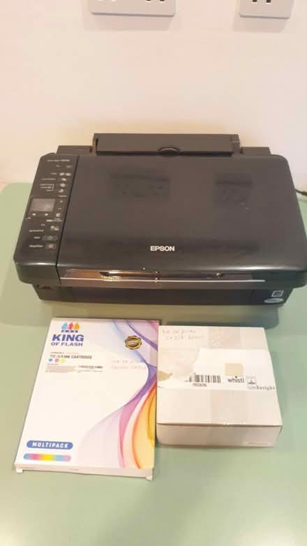 Photo of free Epson printer SX218 and ink (GL5) #1