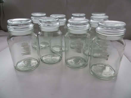 Photo of free Glass Coffee Jars - Craft / Storage Use (CO15) #1