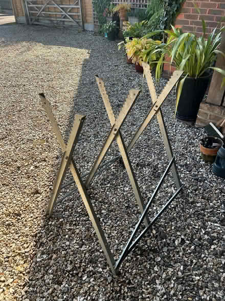 Photo of free Folding aluminium log cutting horse. (Henfield BN5) #2