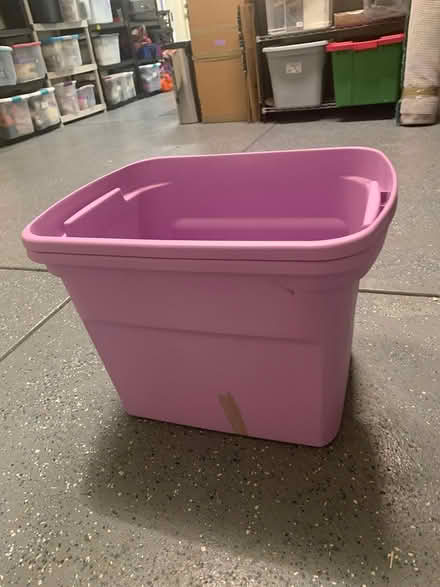 Photo of free Sterilite plastic storage container (Windemere) #1