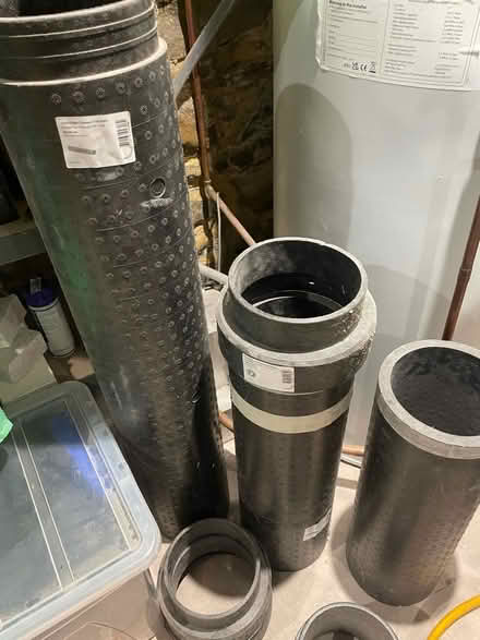 Photo of free 160mm insulated pipe offcuts (Greystones S11) #4
