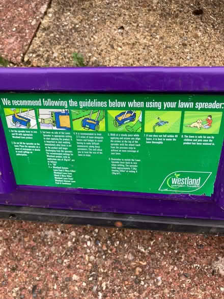 Photo of free Lawn seed/ feed spreader (Micklefield HP13) #2