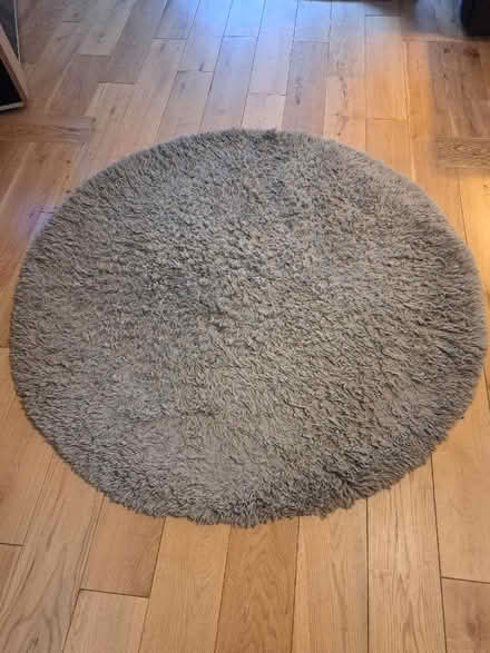 Photo of free Silver Circular Rug (Woodley RG5) #1