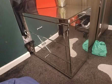 Photo of free Chest of 3 drawers mirrored (M30 eccles) #1