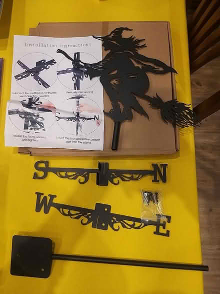 Photo of free Witch weather vane (Penwortham PR1) #1